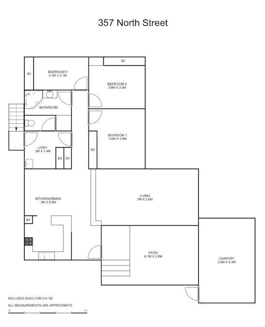 357 North Street, Grafton, NSW, 2460 - Floorplan 1