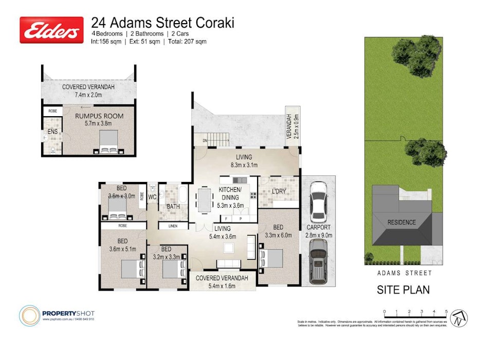 24 Adams Street, Coraki, NSW, 2471 - Floorplan 1