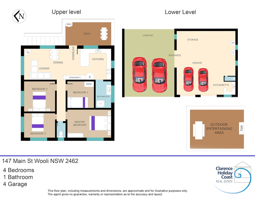 147 Main Street, Wooli, NSW, 2462 - Floorplan 1