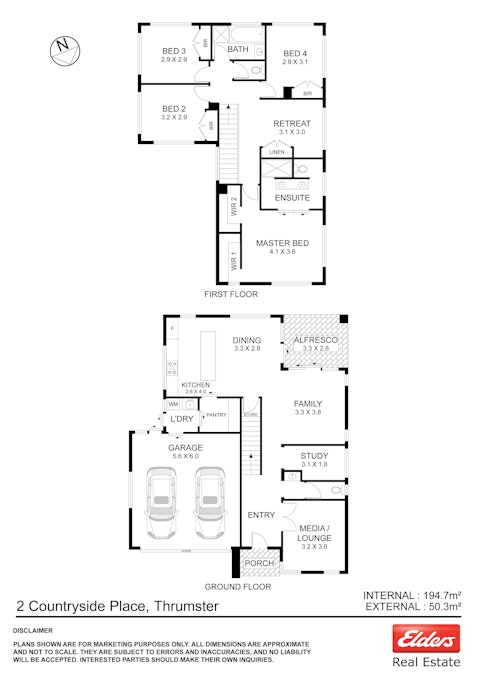 19 Field Street, Thrumster, NSW, 2444 - Floorplan 2