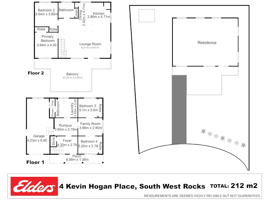 4 Kevin Hogan Place, South West Rocks, NSW, 2431 - Floorplan 1