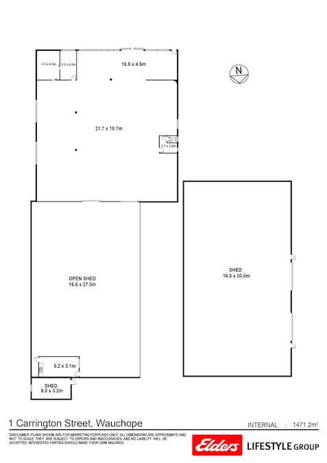 2/1 Carrington Street, Wauchope, NSW, 2446 - Floorplan 1