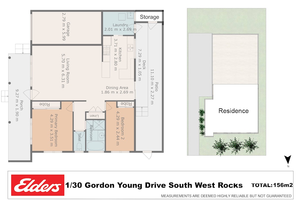 1/30 Gordon Young Drive, South West Rocks, NSW, 2431 - Floorplan 2