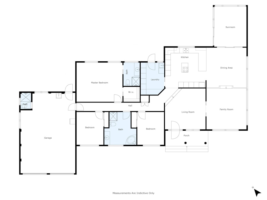 3 Creek Street, Hat Head, NSW, 2440 - Floorplan 1