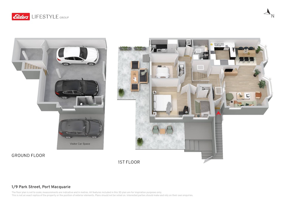 1/9 Park Street, Port Macquarie, NSW, 2444 - Floorplan 2