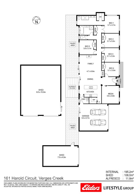 161 Harold Circuit, Verges Creek, NSW, 2440 - Floorplan 1