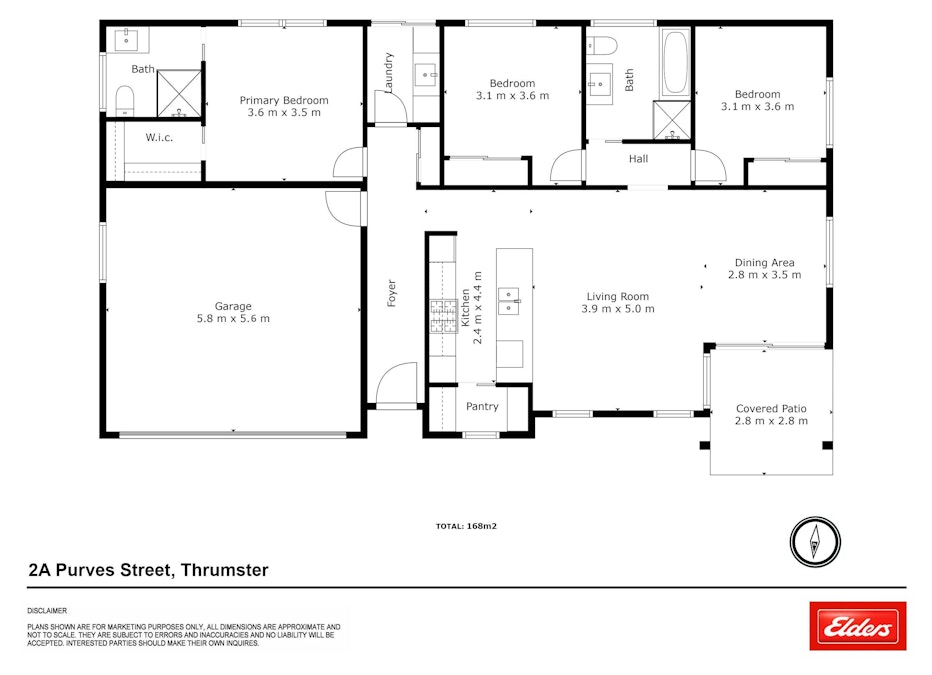 2A Purves Street, Thrumster, NSW, 2444 - Floorplan 1