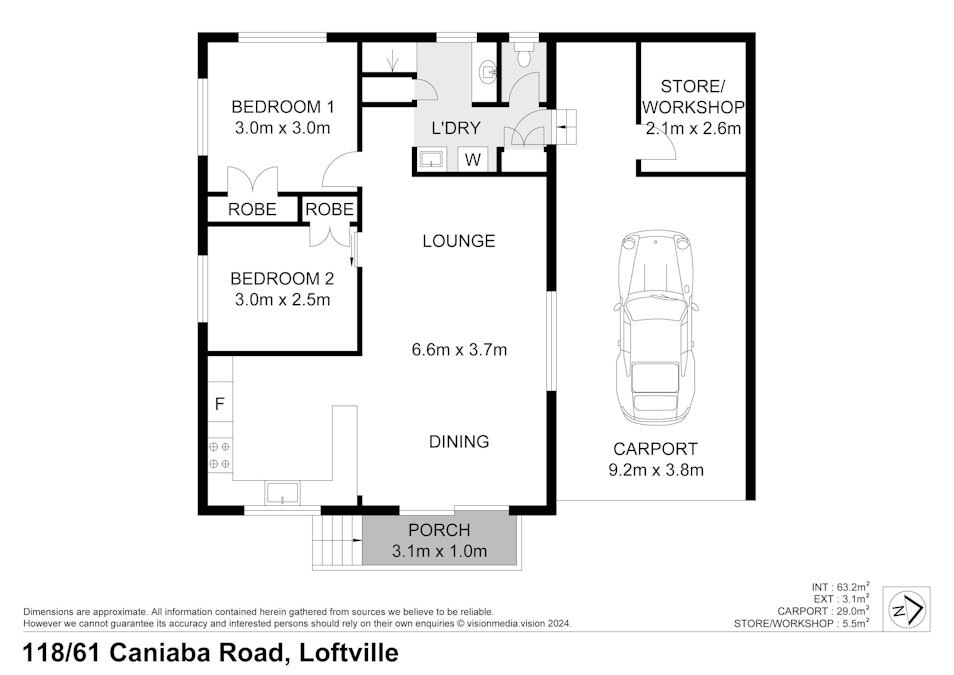 118/61 Caniaba Road, Loftville, NSW, 2480 - Floorplan 1