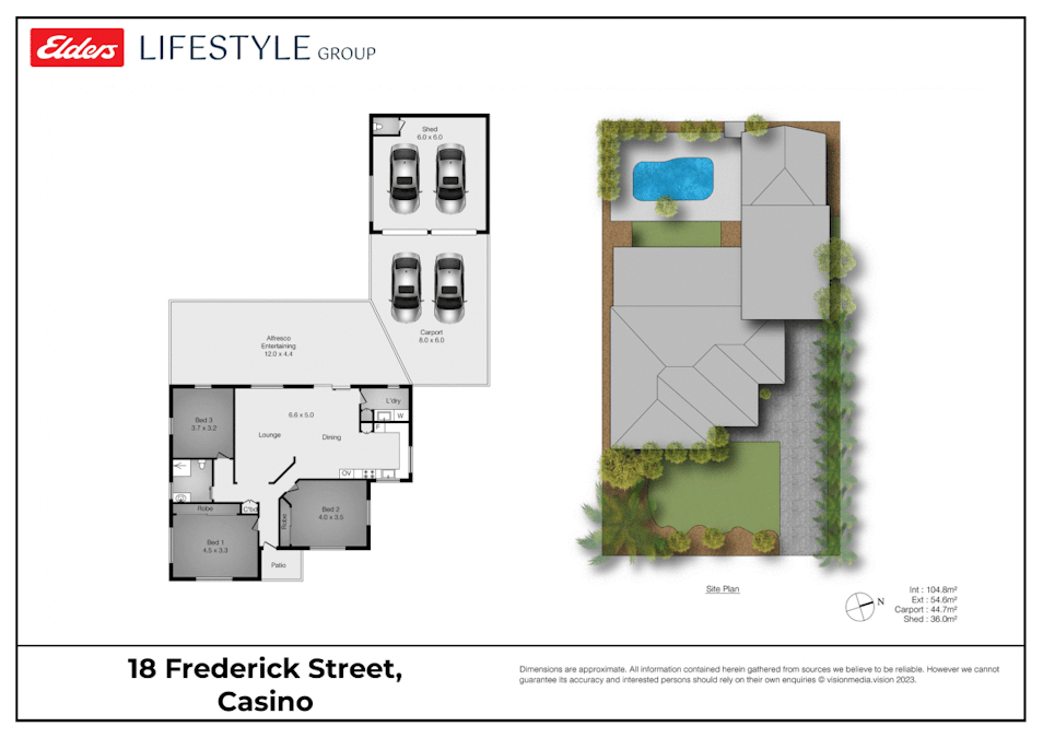 18 Frederick Street, Casino, NSW, 2470 - Floorplan 1