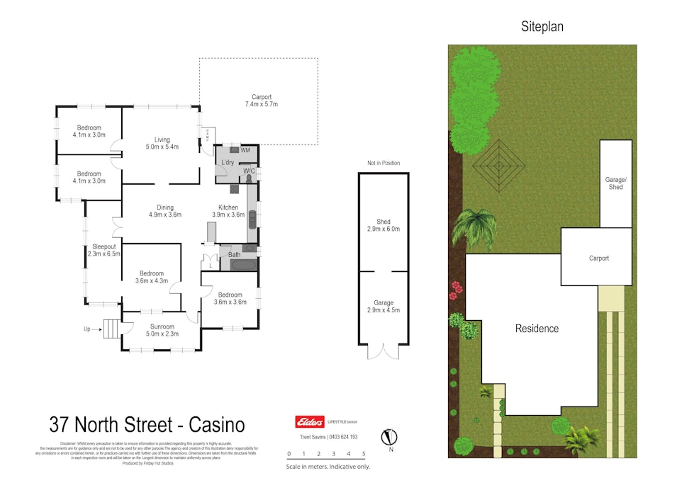 37 North Street, Casino, NSW, 2470 - Floorplan 1