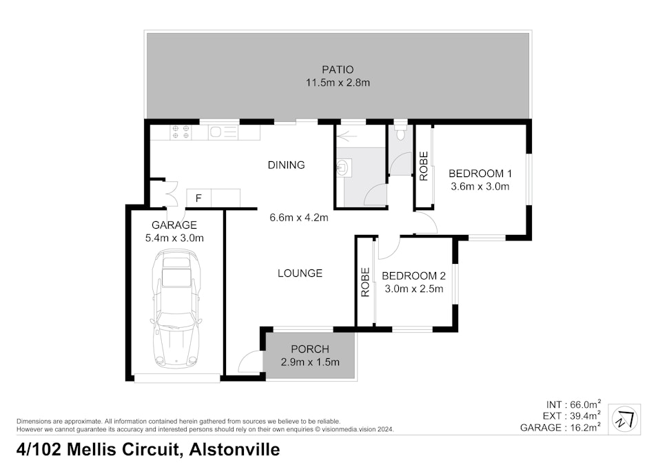 4/102 Mellis Circuit, Alstonville, NSW, 2477 - Floorplan 1