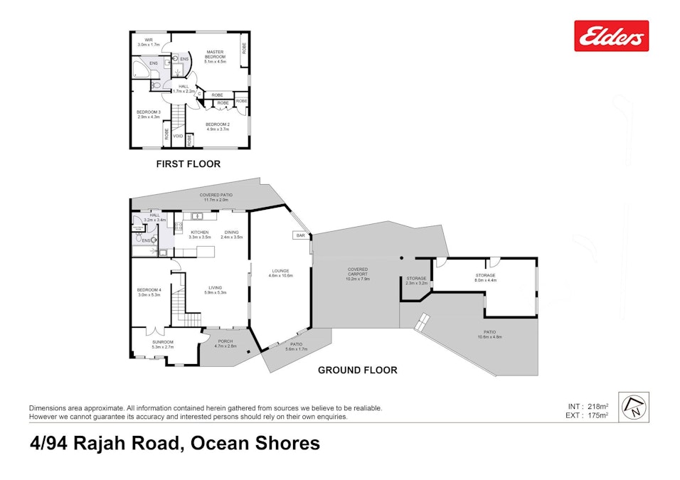 4/94 Rajah Road, Ocean Shores, NSW, 2483 - Floorplan 1