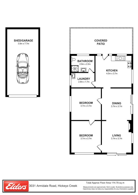 3031 Armidale Road, Hickeys Creek, NSW, 2440 - Floorplan 1