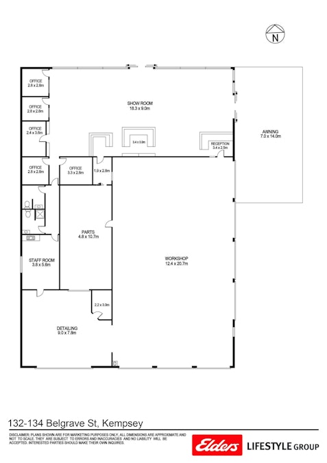 132-134 &/138-140 Belgrave Street, Kempsey, NSW, 2440 - Floorplan 1