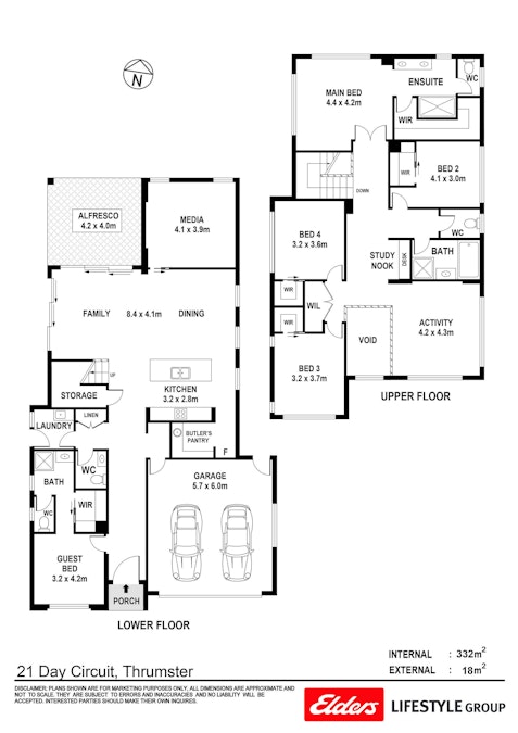 21 Day Circuit, Thrumster, NSW, 2444 - Floorplan 1