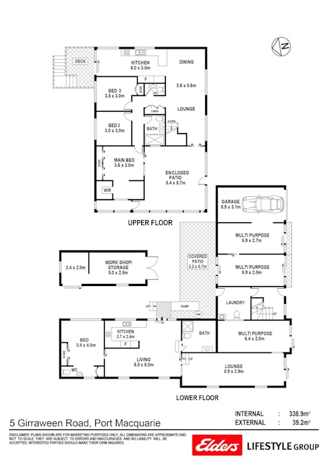 5 Girraween Road, Port Macquarie, NSW, 2444 - Floorplan 1