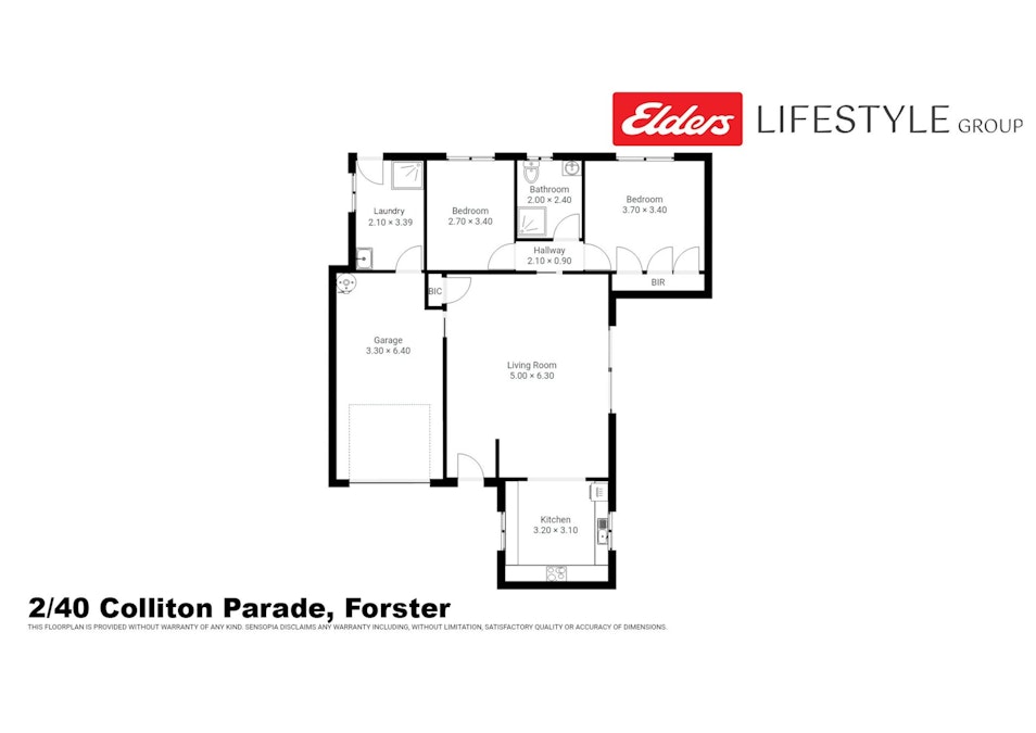 2/40 Colliton Parade, Forster, NSW, 2428 - Floorplan 1