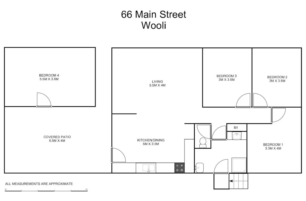 66 Main Street, Wooli, NSW, 2462 - Floorplan 1