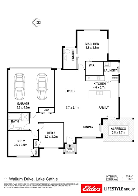 11 Wallum Drive, Lake Cathie, NSW, 2445 - Floorplan 1