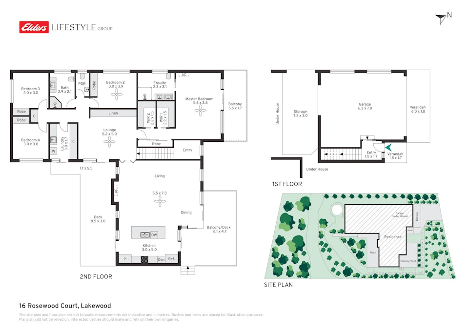 16 Rosewood Court, Lakewood, NSW, 2443 - Floorplan 1