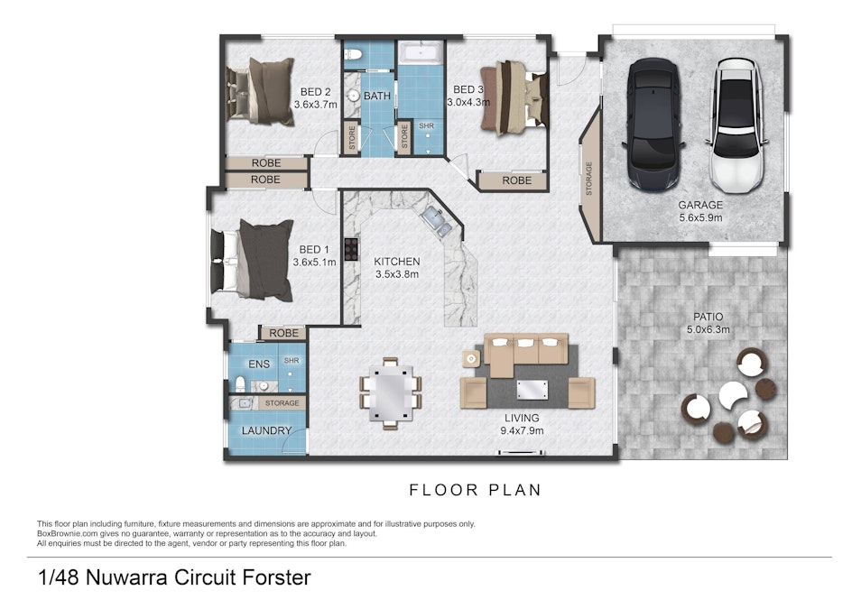 1/48 Nuwarra Circuit, Forster, NSW, 2428 - Floorplan 1