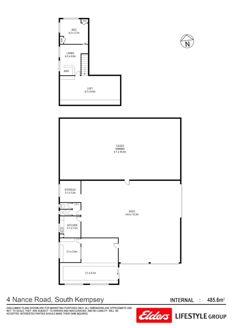 4 Nance Road, South Kempsey, NSW, 2440 - Floorplan 1