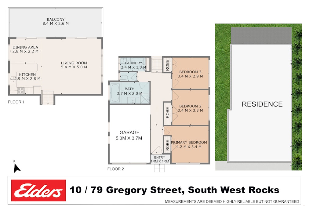 10/79 Gregory Street, South West Rocks, NSW, 2431 - Floorplan 1