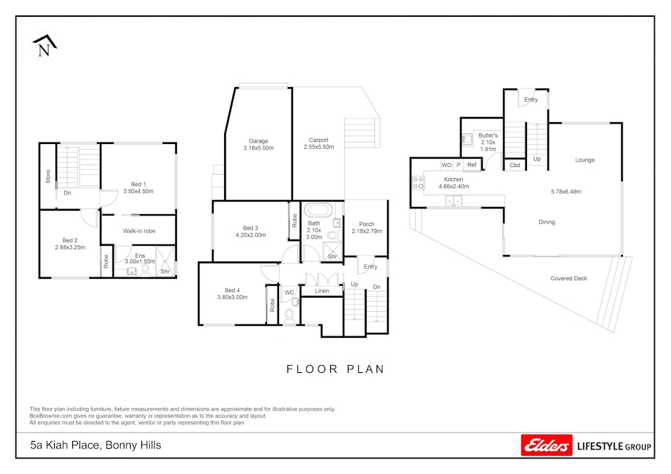 5A Kiah Place, Bonny Hills, NSW, 2445 - Floorplan 1