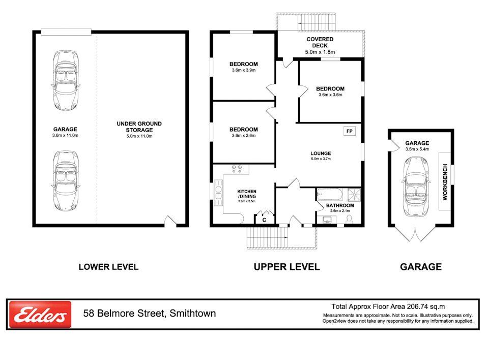 58 Belmore Street, Smithtown, NSW, 2440 - Floorplan 1