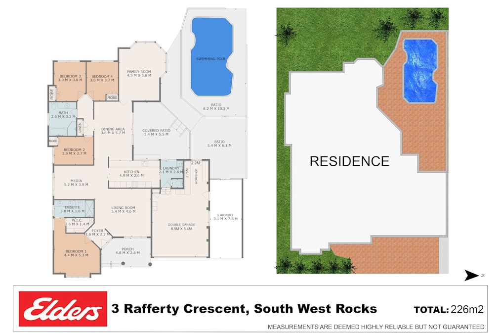 3 Rafferty Crescent, South West Rocks, NSW, 2431 - Floorplan 1