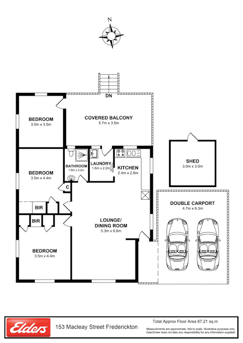 153 Macleay Street, Frederickton, NSW, 2440 - Floorplan 1