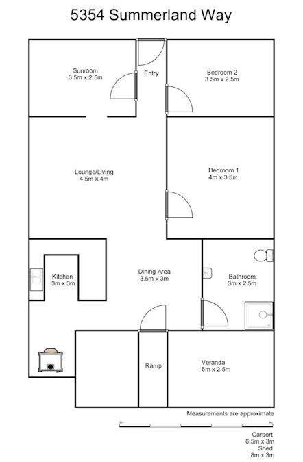 5350 Summerland Way, Whiporie, NSW, 2469 - Floorplan 1