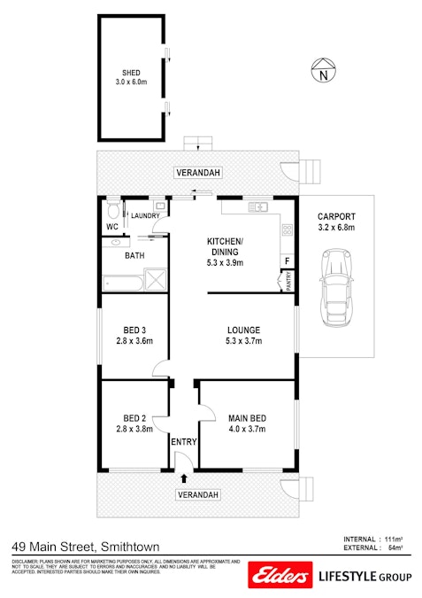 49 Main Street, Smithtown, NSW, 2440 - Floorplan 1