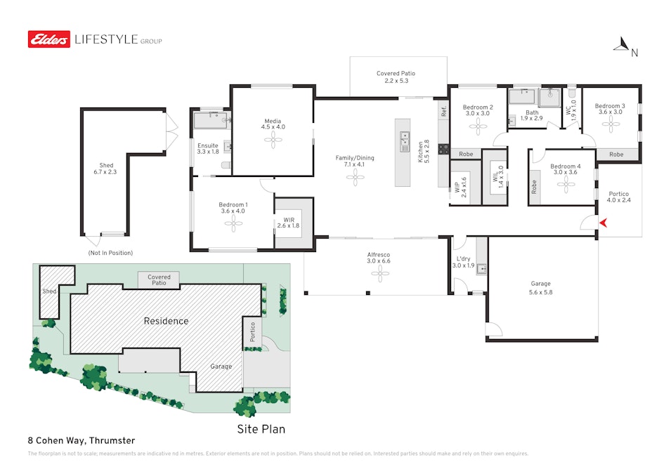 8 Cohen Way, Thrumster, NSW, 2444 - Floorplan 2