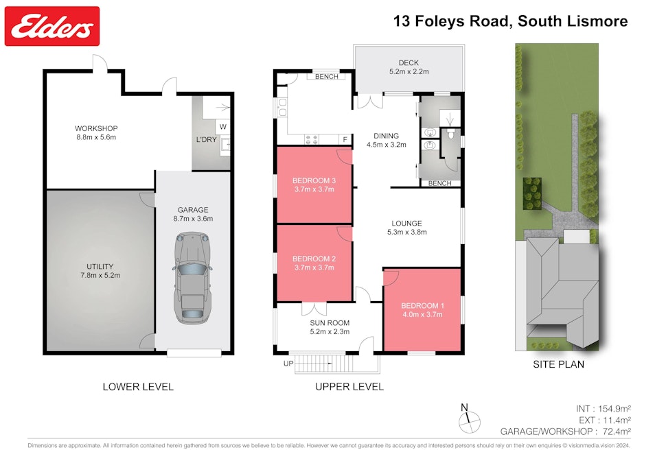 13 Foleys Road, South Lismore, NSW, 2480 - Floorplan 1