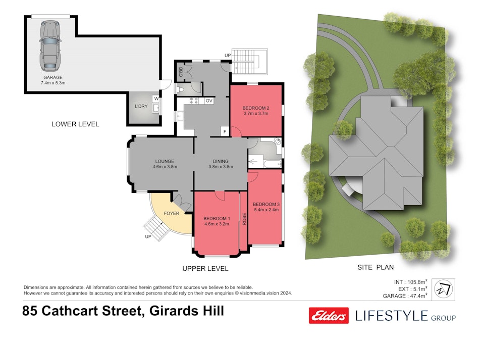 85 Cathcart Street, Girards Hill, NSW, 2480 - Floorplan 1