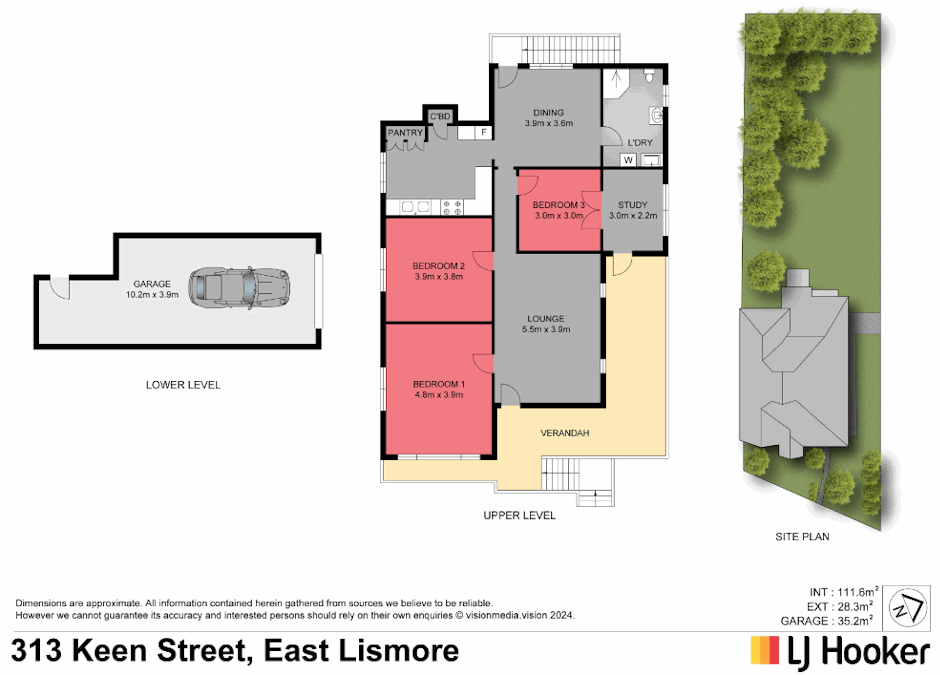 313 Keen Street, Lismore, NSW, 2480 - Floorplan 1