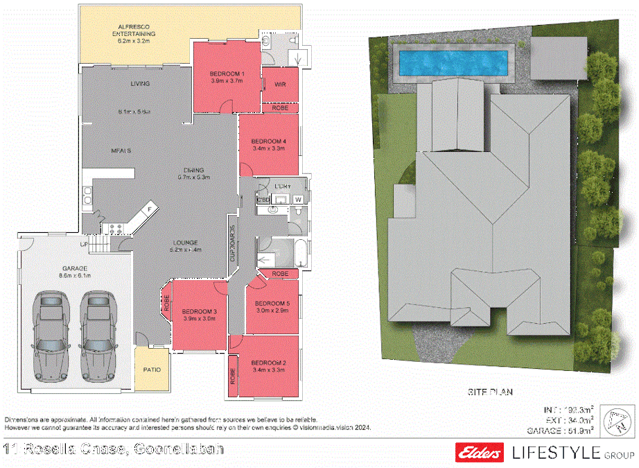 11 Rosella Chase, Goonellabah, NSW, 2480 - Floorplan 1