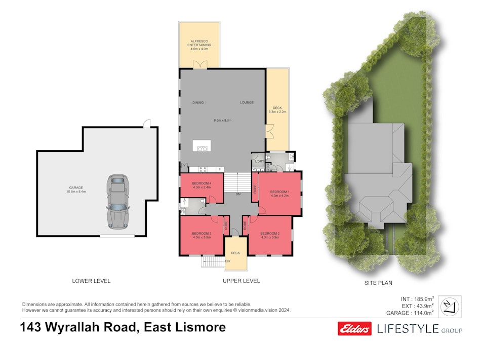 143 Wyrallah Road, East Lismore, NSW, 2480 - Floorplan 1