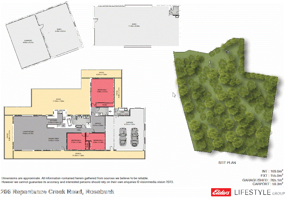 206 Repentance Creek Road, Rosebank, NSW, 2480 - Floorplan 1