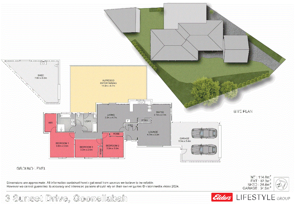 3 Sunset Drive, Goonellabah, NSW, 2480 - Floorplan 1