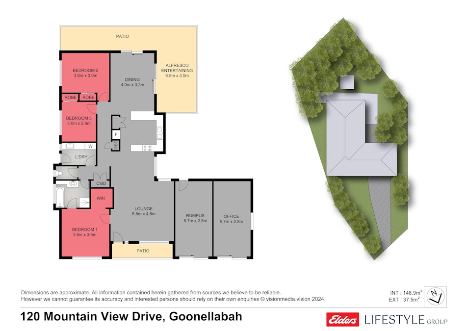 120 Mountain View Drive, Goonellabah, NSW, 2480 - Floorplan 1