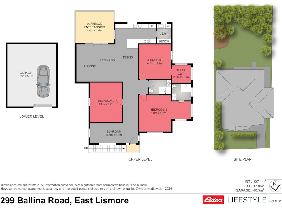 299 Ballina Road, East Lismore, NSW, 2480 - Floorplan 1