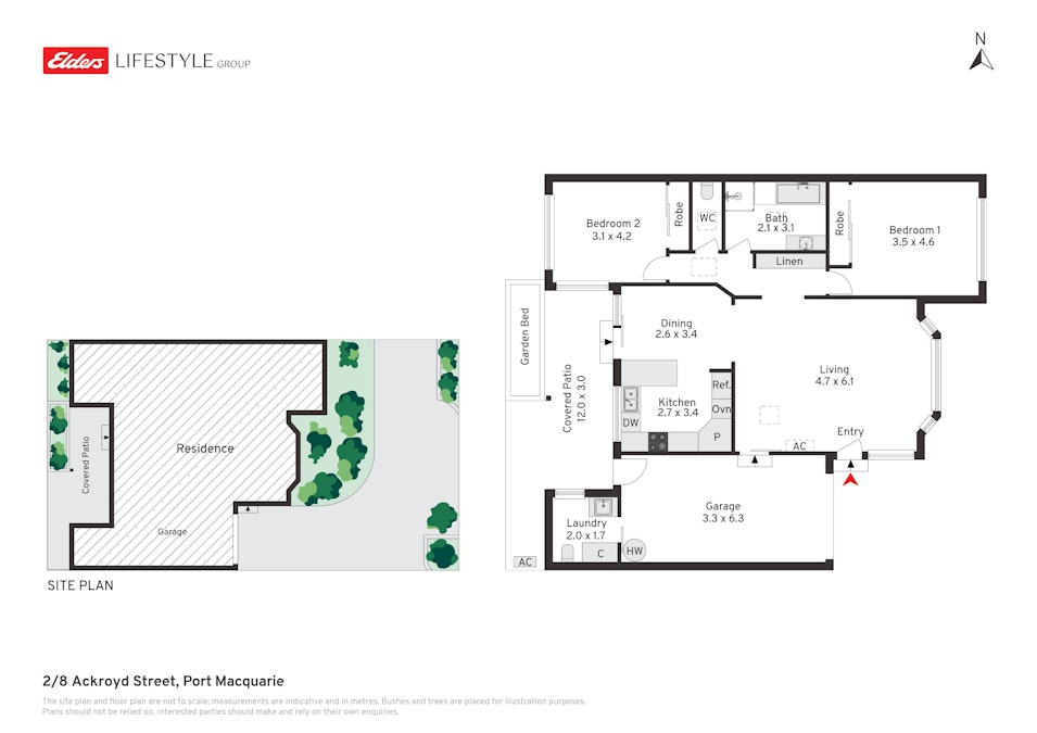 2/8 Ackroyd Street, Port Macquarie, NSW, 2444 - Floorplan 2