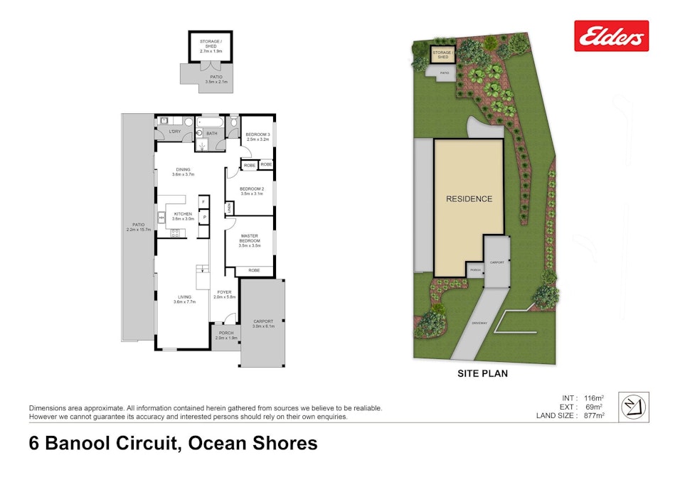 6 Banool Circuit, Ocean Shores, NSW, 2483 - Floorplan 1