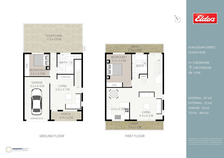 8/49 Cedar Street, Evans Head, NSW, 2473 - Floorplan 1