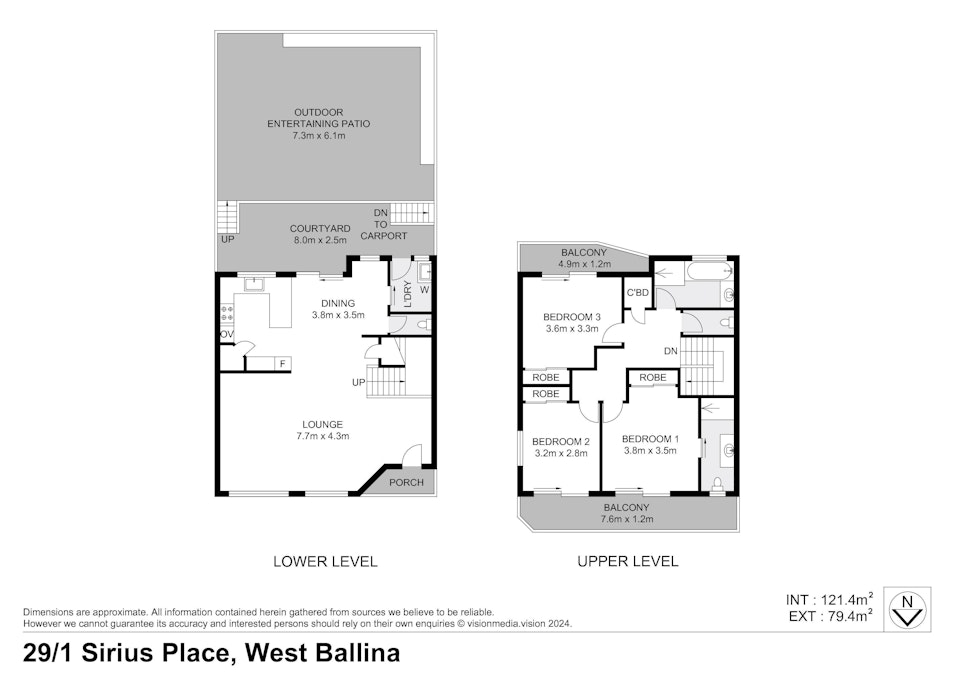 29/1 Sirius Place, West Ballina, NSW, 2478 - Floorplan 1