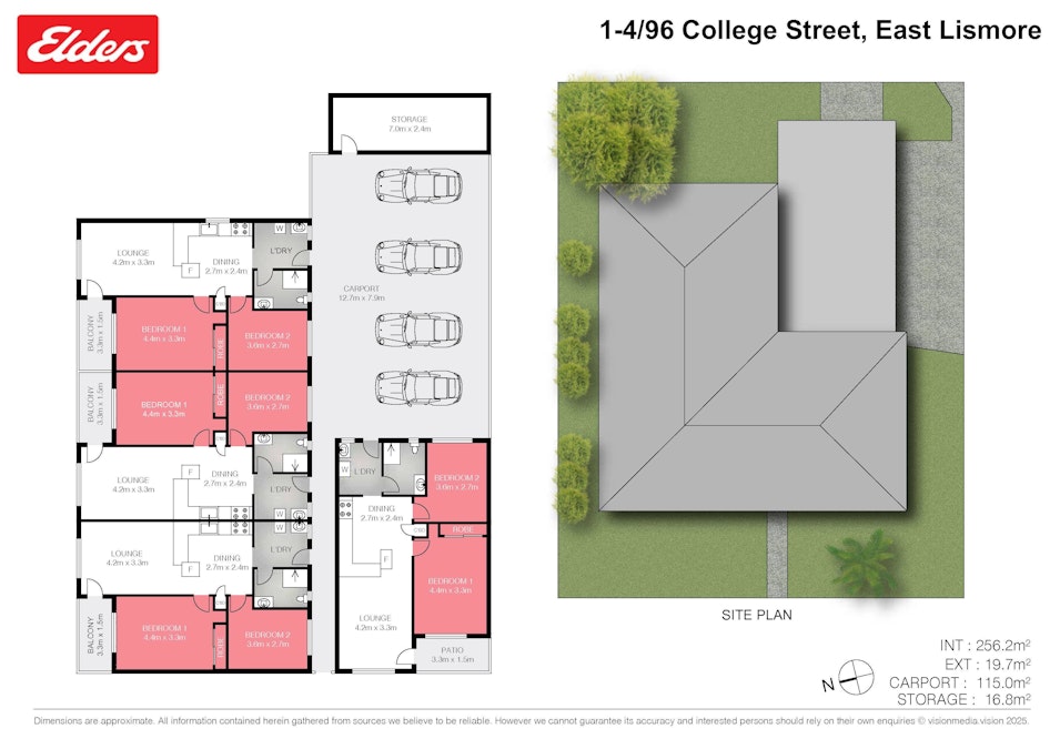 1-4/96 College Street, East Lismore, NSW, 2480 - Floorplan 1