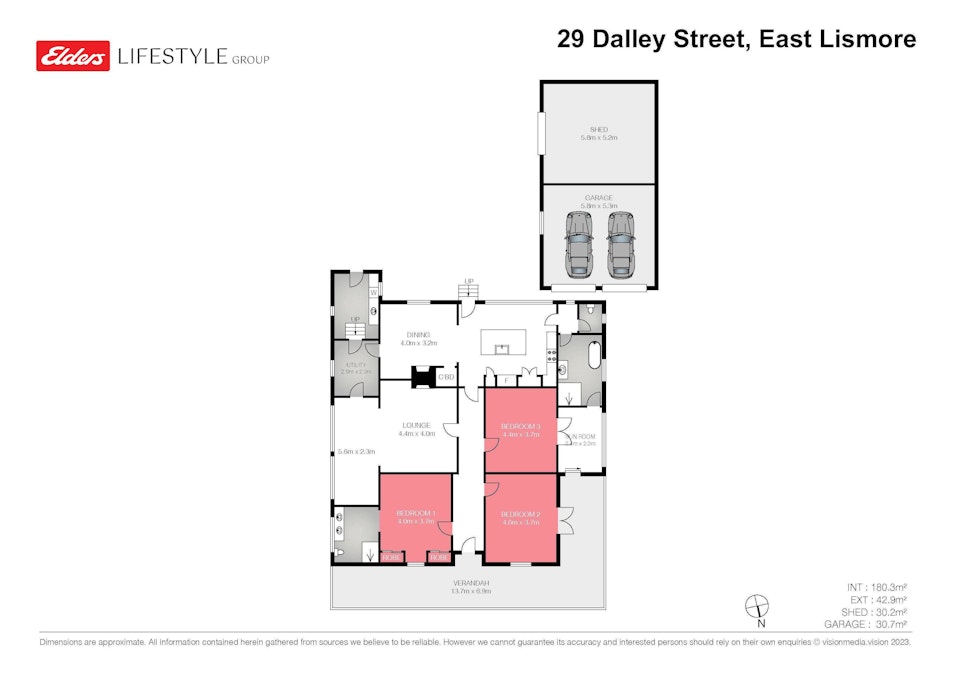 29 Dalley Street, East Lismore, NSW, 2480 - Floorplan 1