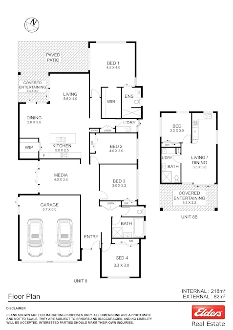 8 Caitlin Darcy Parkway, Port Macquarie, NSW, 2444 - Floorplan 1